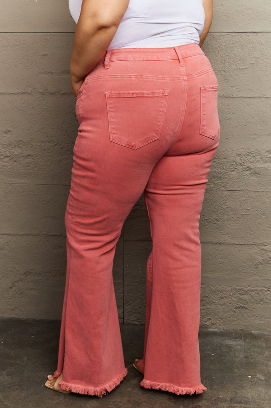 “Sandy Shores” Flare Jeans