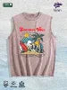 ROOST Waterfowl Deer Graphic Washed Vest US Warehouse 3 Colors Cotton Tank
