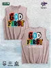 GOD FIRST Graphic Washed Vest US Warehouse 3 Colors Cotton Tank