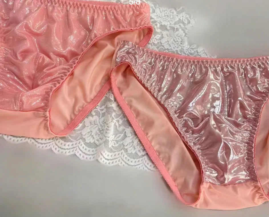 Men's Underwear Is Soft Smooth Close Fitting Sexy Comfortable Shiny Elastic Daily Personalized Underwear