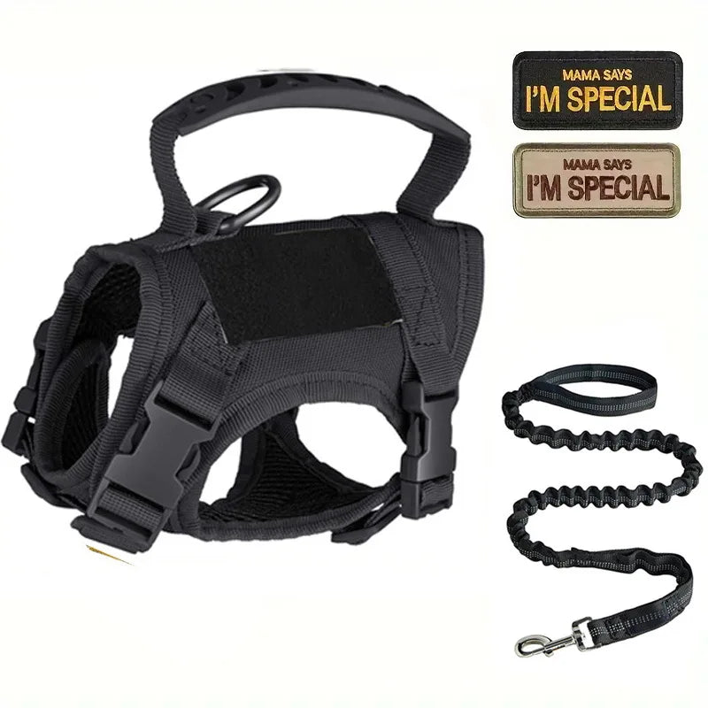 Tactical Military Vest Pet Tactical Training Cat Accessories Cat Dog Harness and Leash Set Kitten Accessories