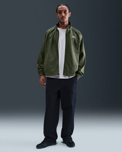 Nike Sb Denim Full Zip-Up Track Jacket - Olive/Green