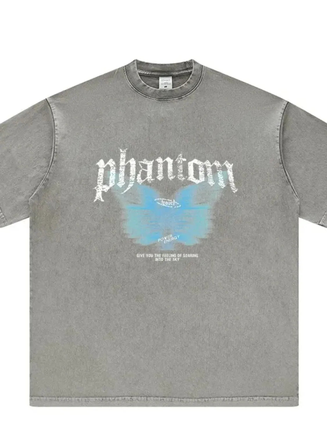 Letter Round Neck Short Sleeve T-Shirt