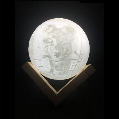 Custom photo Moon Lamp