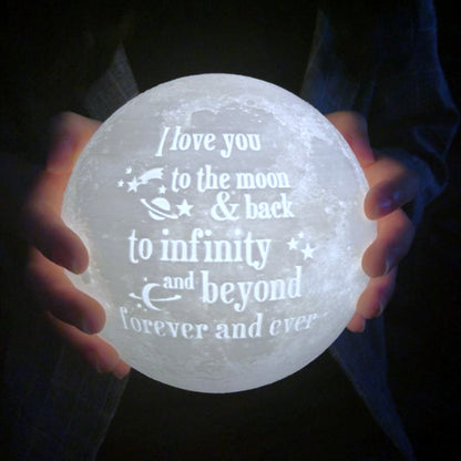 Custom photo Moon Lamp