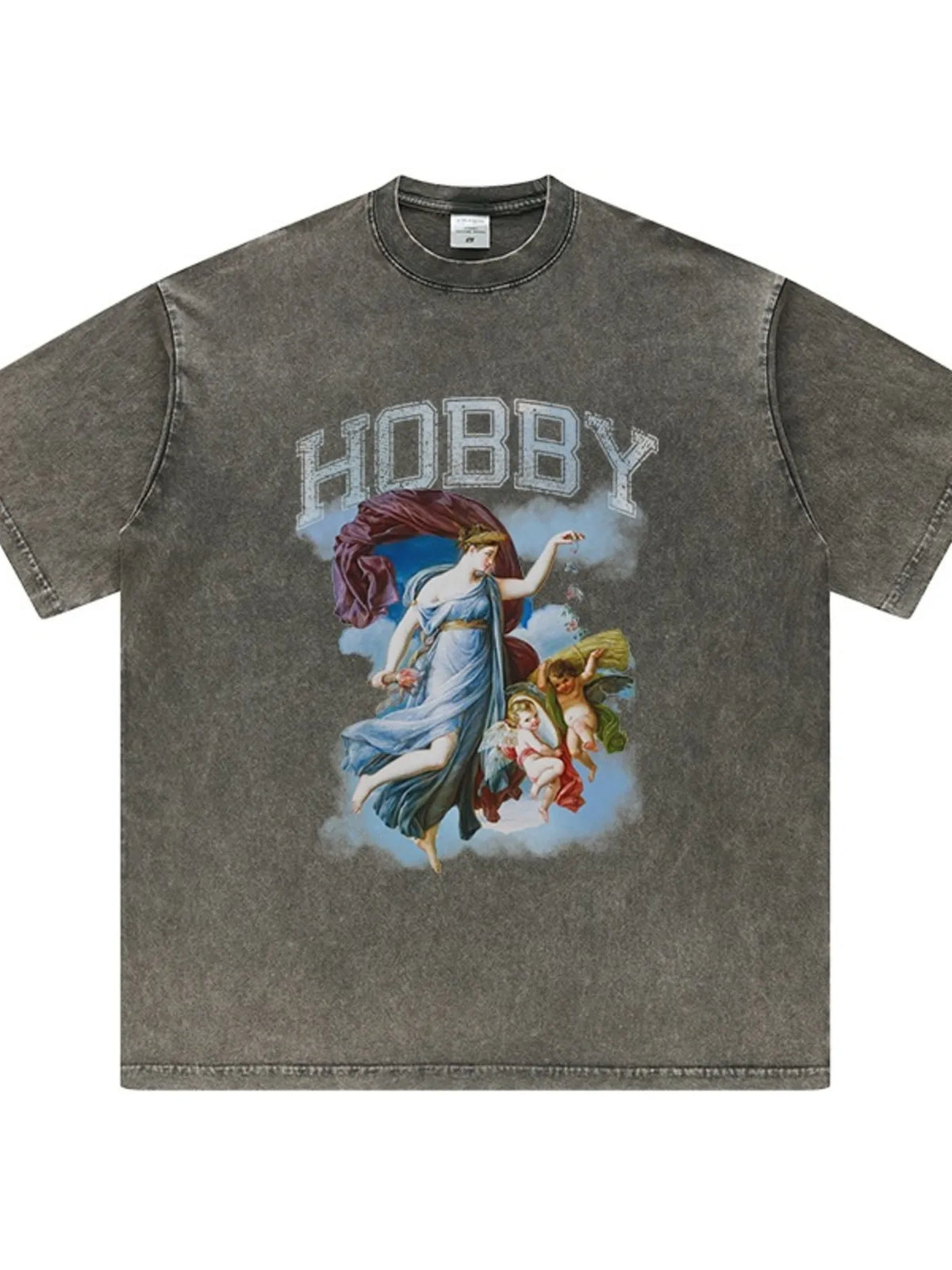 Graphic Round Neck Short Sleeve T-Shirt