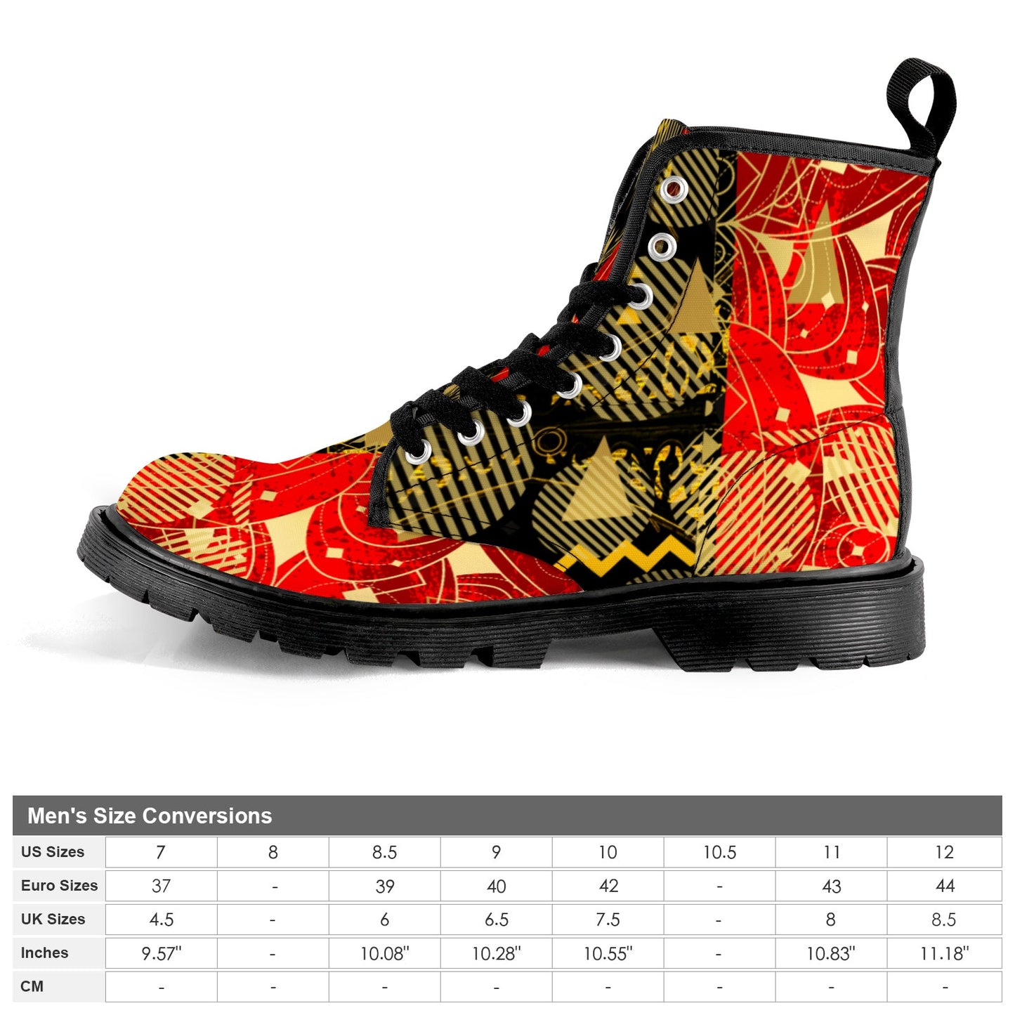 Men's Lace Up Canvas  (Model1203H)(Black)