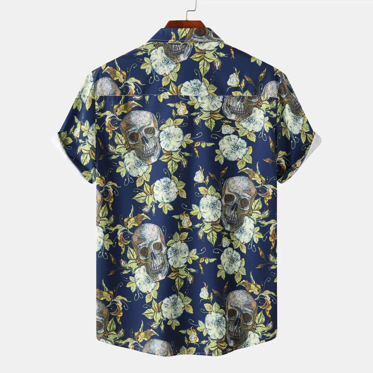 Printed Short Sleeve Casual Shirt