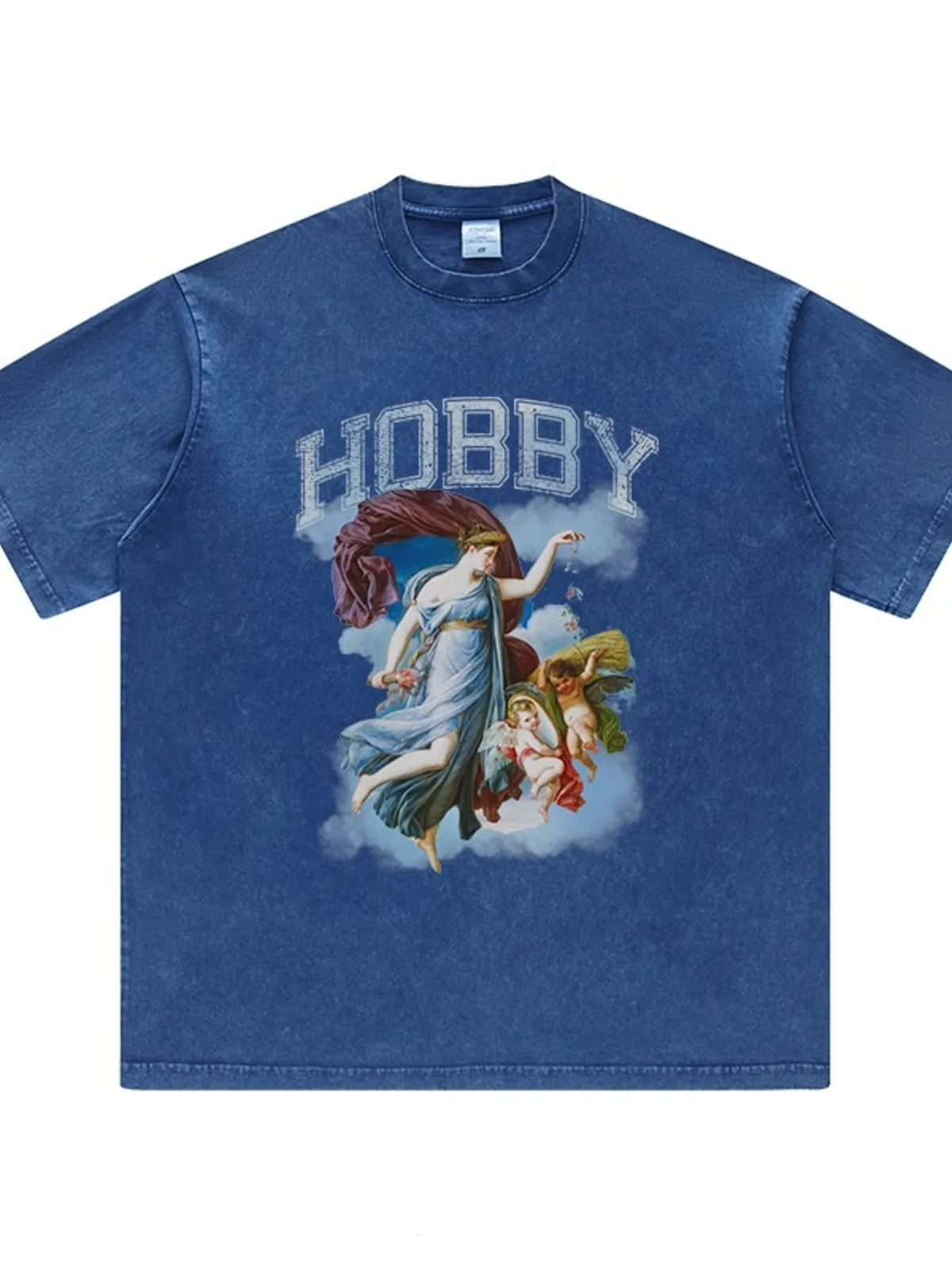 Graphic Round Neck Short Sleeve T-Shirt