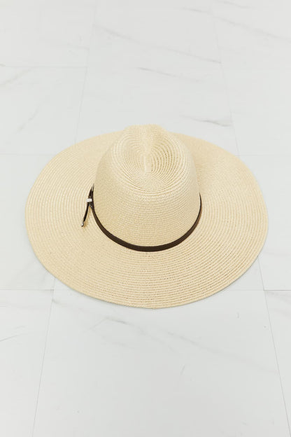 “It’s Summer” Straw Fedora Hat