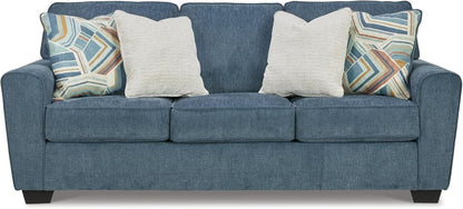 Cashton Casual Sofa Blue for Modern Living Room Furniture