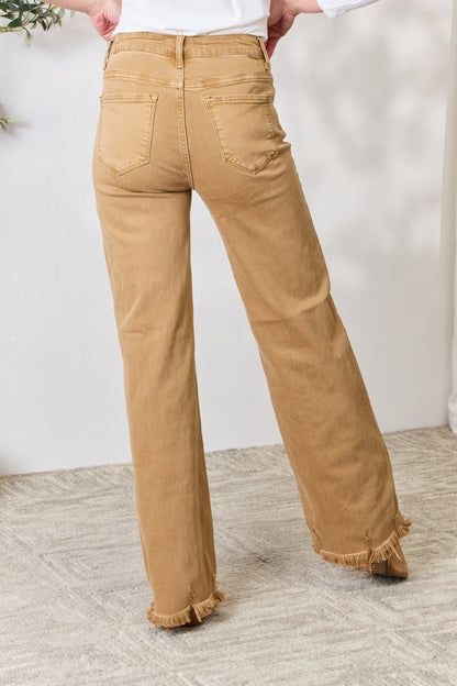“Keep it Classy, Keep it Cute”Wide Leg Jeans