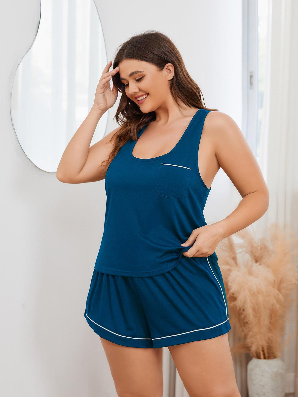 “Bedtime” Shorts Lounge Set