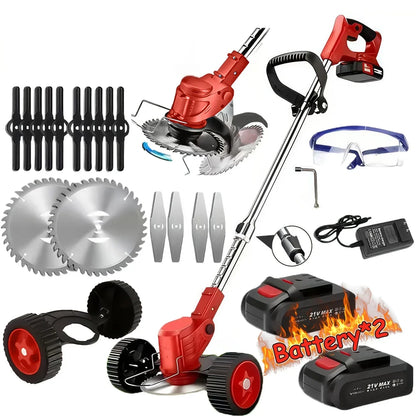 New model for 2025 Cordless Lawn Trimmer TrimmersLawn EdgerMowerBrush CutterWeed Cutter for Garden and Yard Lawn