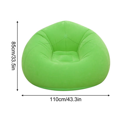 1PC Inflatable Bean Bag Chairs Outdoor Blow Up Camping Chairs
