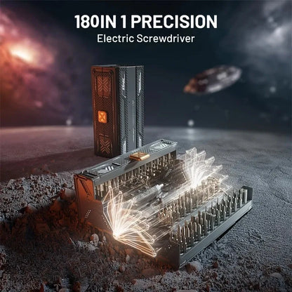 Vman Tools 180 in 1 with Blade Repair Tool Precision Magnetic Screwdriver Set with Tool Box Kit Electric Screwdriver Set
