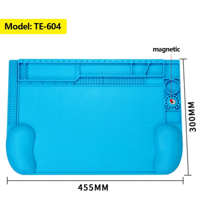 Drone Professional Maintenance Work Pad with Magnetic Insulation Heat-resistant Workbench Anti-scalding Mat for Soldering