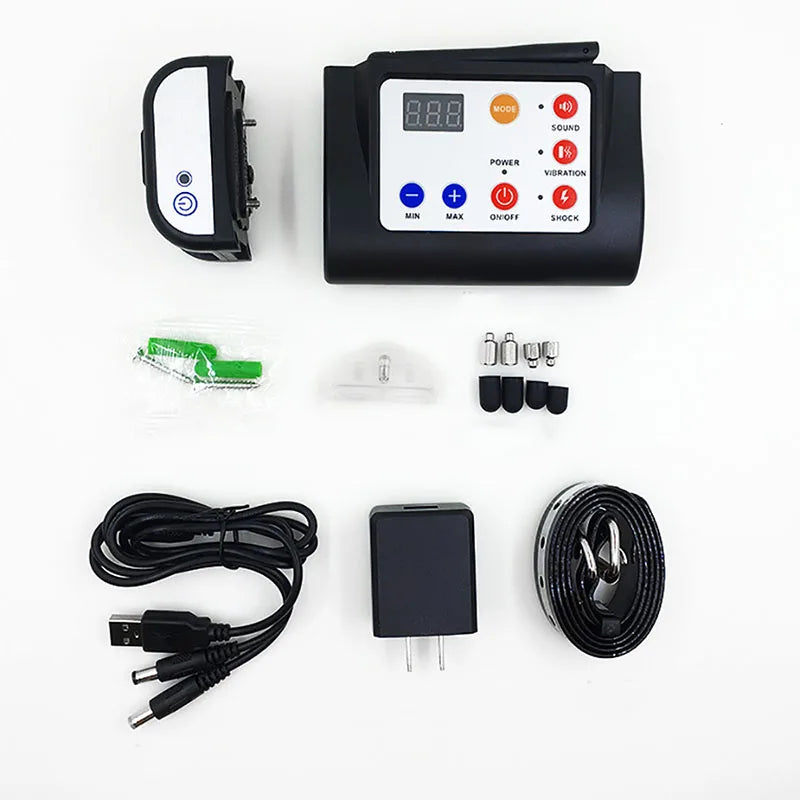For 1/2/3 Dogs Pet Fence System With Remote for Dog Training Collar in Electronic 2 in 1 Wireless  within 300 meters Range