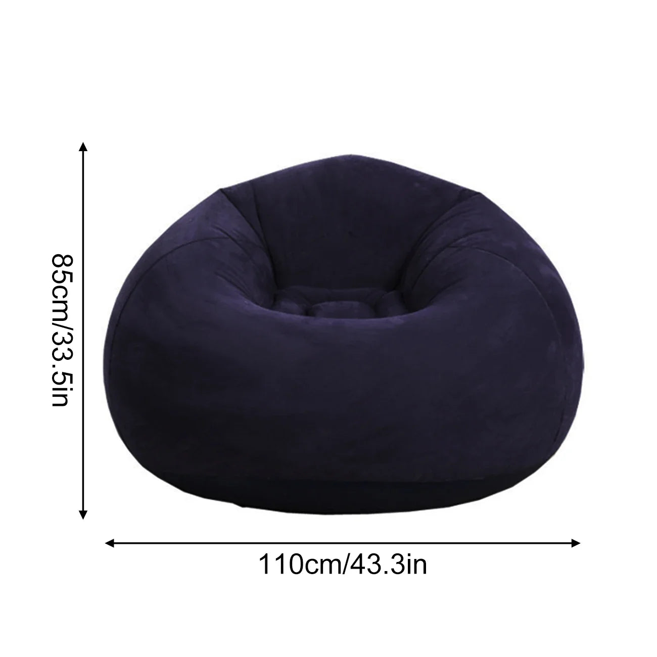 1PC Inflatable Bean Bag Chairs Outdoor Blow Up Camping Chairs
