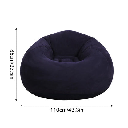 1PC Inflatable Bean Bag Chairs Outdoor Blow Up Camping Chairs