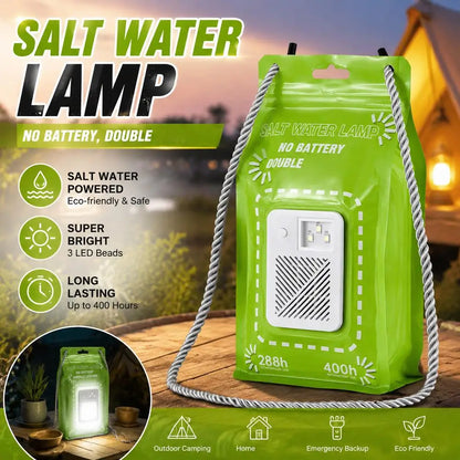 LED Outdoor Camping Lamp Waterproof Portable Camping Emergency Lamp Reusable Travel Supplies for Car Outdoor Beach
