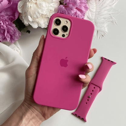 iPhone Silicone Case (Dragon Fruit)