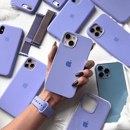 iPhone Silicone Case (Lilac)