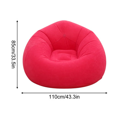 1PC Inflatable Bean Bag Chairs Outdoor Blow Up Camping Chairs