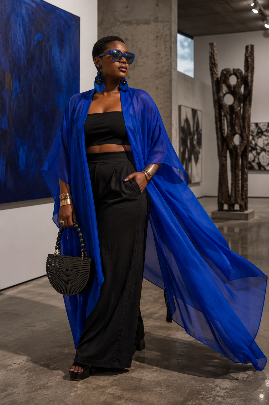 Sheer Cover Up Kimono
