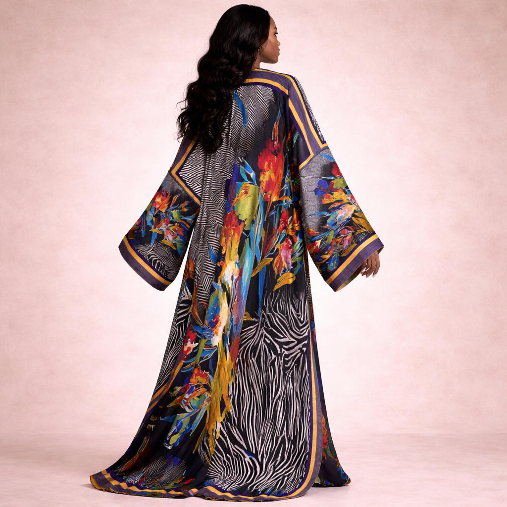 Artistic Graffiti Kimono