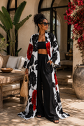 Winter Rose Kimono