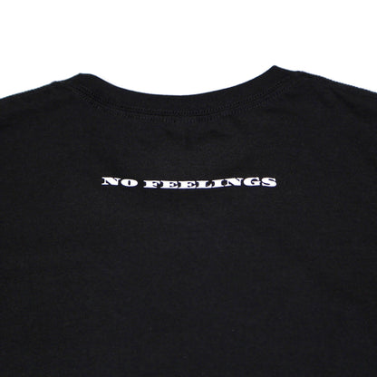 No Feelings T Shirt - Black