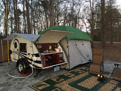 10x10 Side Mount Screen Room Tent by PahaQue for Camping and Outdoor Adventures