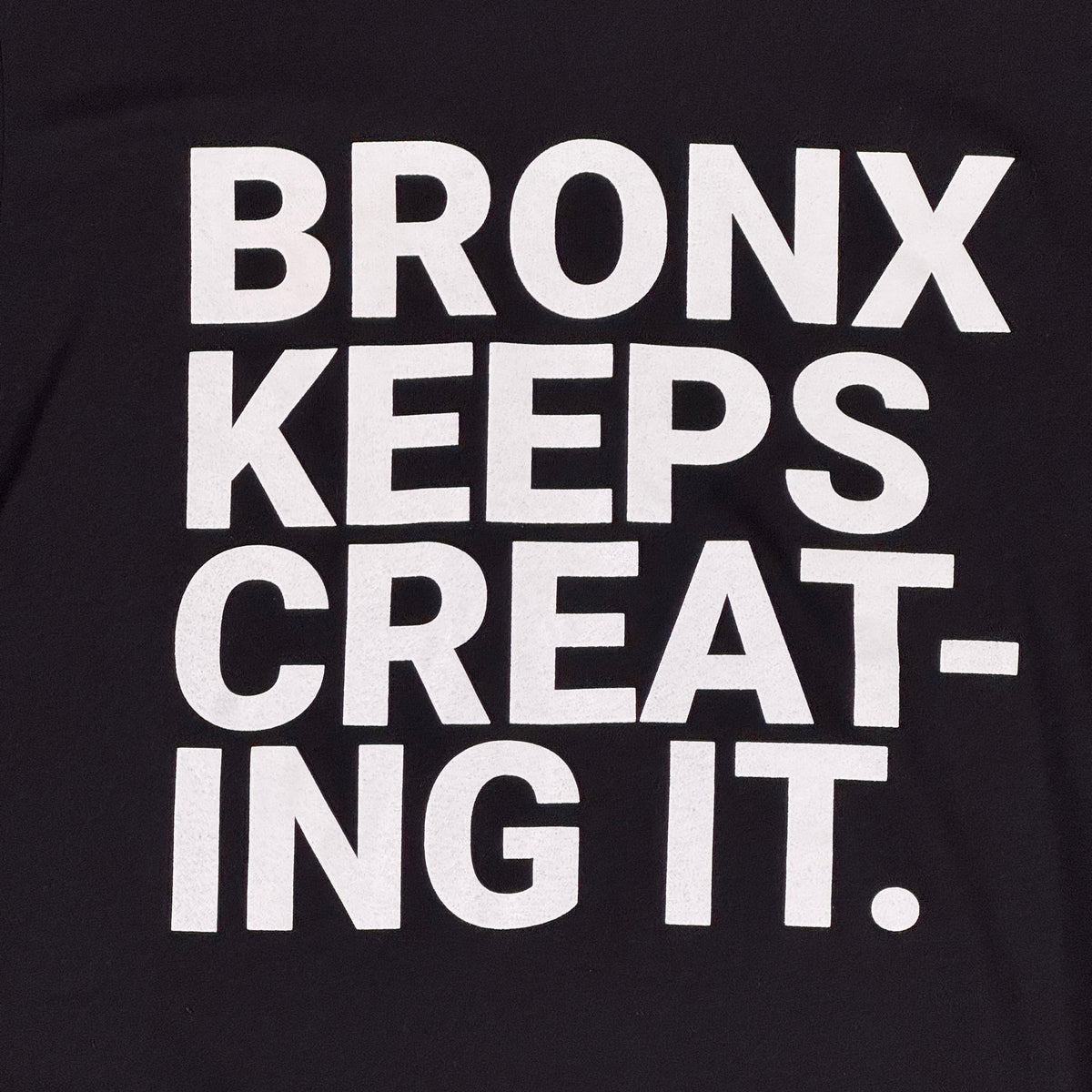 Bronx Keeps Creating It!