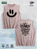 Heaven Made Graphic Washed Vest US Warehouse 3 Colors Cotton Tank
