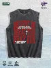 BELIEVE in WHAT YOU PRAY for Graphic Washed Vest US Warehouse 3 Colors Cotton Tank