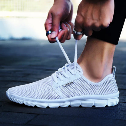 2021 men's summer new  casual shoes woman lightweight large size outdoor sports  shoes Beach shoes couple  mesh 48 yards 47 gray
