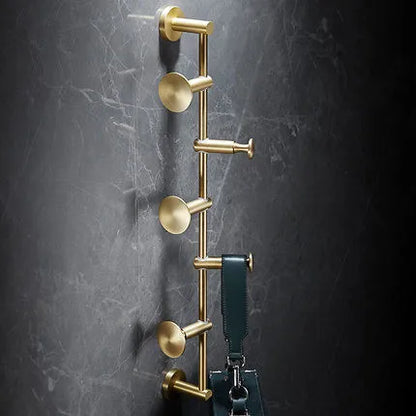 Bathroom Accessories Bathroom Shelf Towel Rack Paper holder Toilet Brush Holder Towel Ranger Brushed Gold Brass Bath Hardware