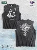 Devotion Religious Graphic Washed Vest US Warehouse 3 Colors Cotton Tank