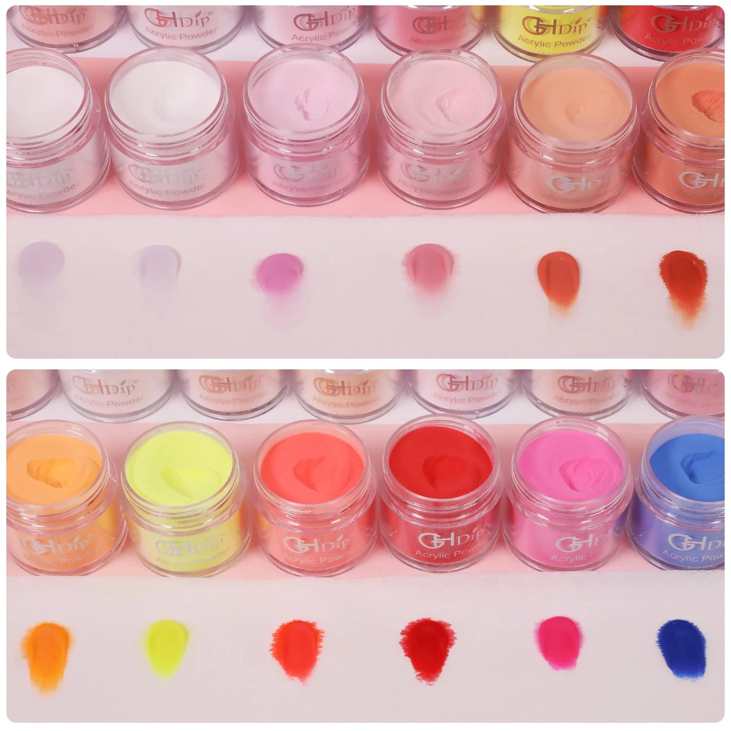 36 Basic Colors 1.5oz Nail Dipping Acrylic Powder Kit in Stock