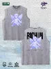 Angel & RICH in Graphic Washed Vest US Warehouse 3 Colors Cotton Tank