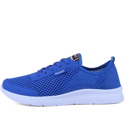 2021 men's summer new  casual shoes woman lightweight large size outdoor sports  shoes Beach shoes couple  mesh 48 yards 47 gray