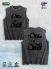 One Life One Chance Graphic Washed Vest US Warehouse 3 Colors Cotton Tank