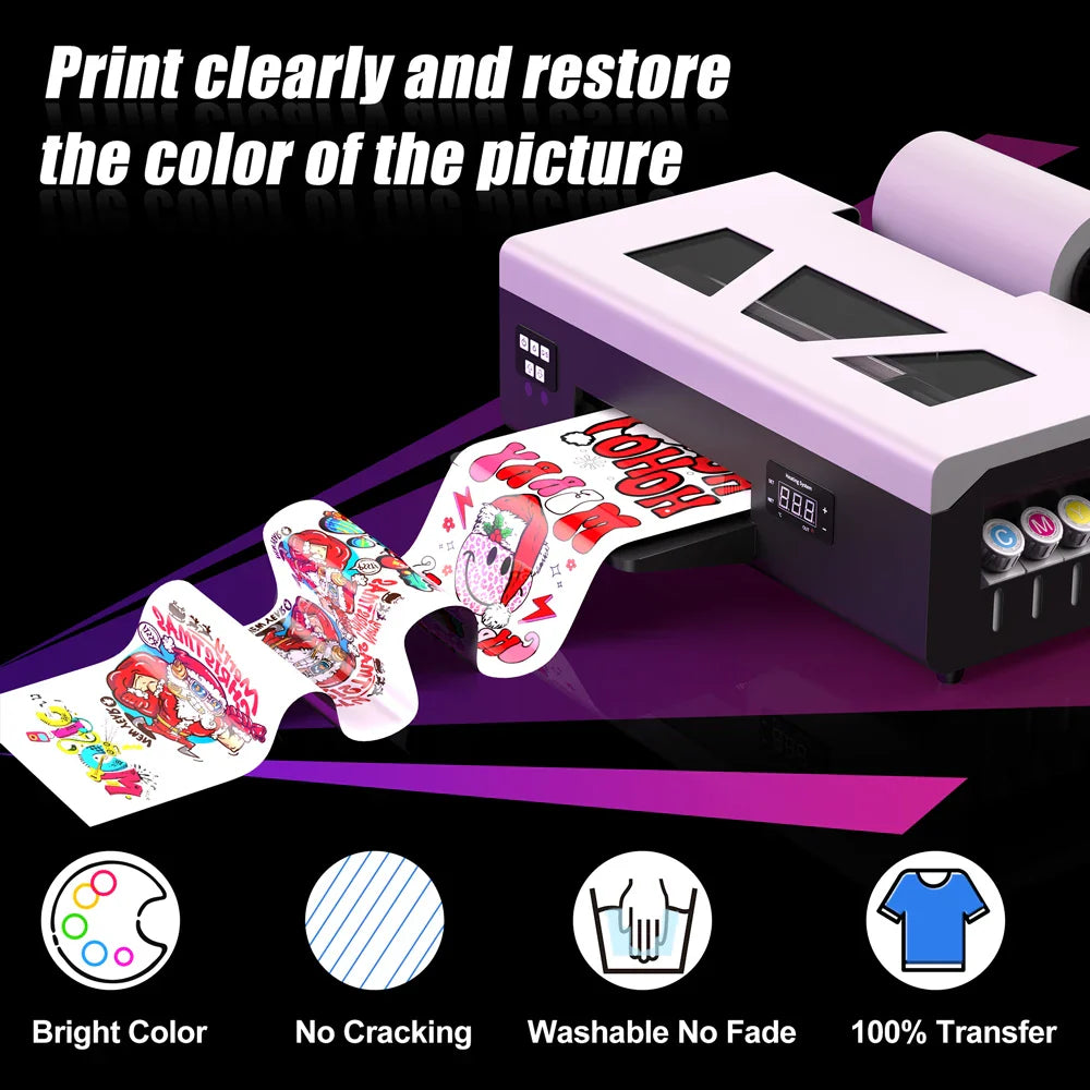 New A4 L805 DTF Printer T-shirt Prining Machine Direct to Film Transfer Printer for L805 Head