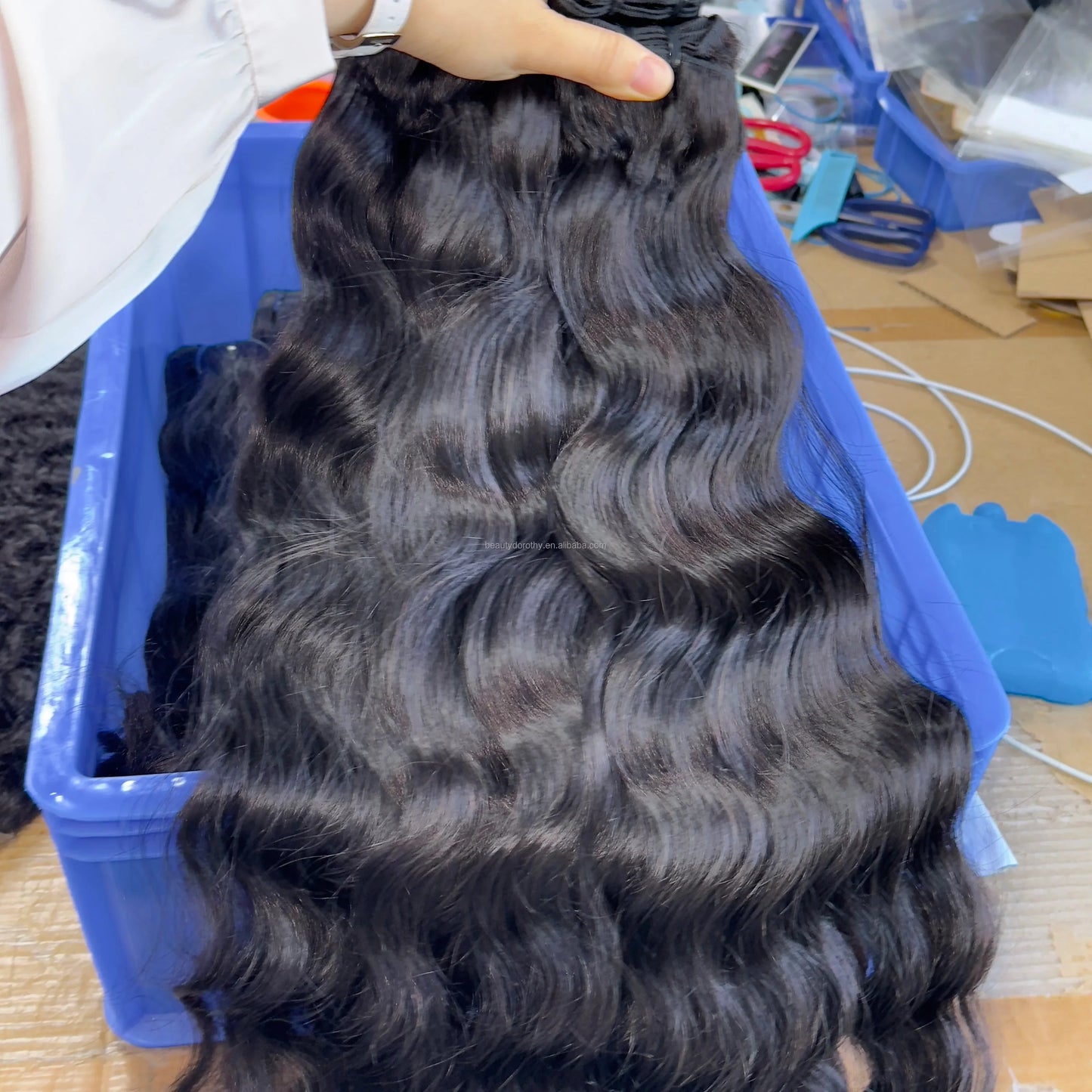 Wholesale Unprocessed Natural Cuticle Aligned Raw Vietnamese Indian Human Hair Bundles Vendor Virgin Human Hair Extension