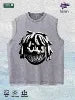 Dreadlocks Character Graphic Washed Vest US Warehouse 3 Colors Cotton Tank