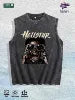 HELLSTAR Graphic Washed Vest US Warehouse 3 Colors Cotton Tank