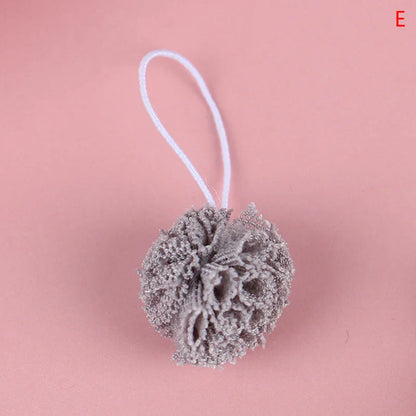 Mini Simulation Dollhouse Bathroom Set Towel Rack Bed Shower Faucet Bathtub Doll House Furniture Toys for Baby Accessories