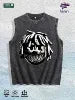Dreadlocks Character Graphic Washed Vest US Warehouse 3 Colors Cotton Tank