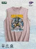 PACKERS Football Graphic Washed Vest US Warehouse 3 Colors Cotton Tank